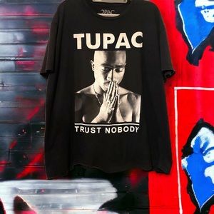 Men’s XXL Vintage Tupac Short Sleeve T-Shirt